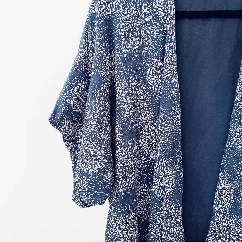 French Connection Short Kimono Overshirt - Picture 3 of 6
